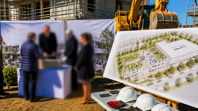 La Queue-en-Brie : première pierre posée pour « l'Archipel », nouvelle structure dédiée à l’autisme