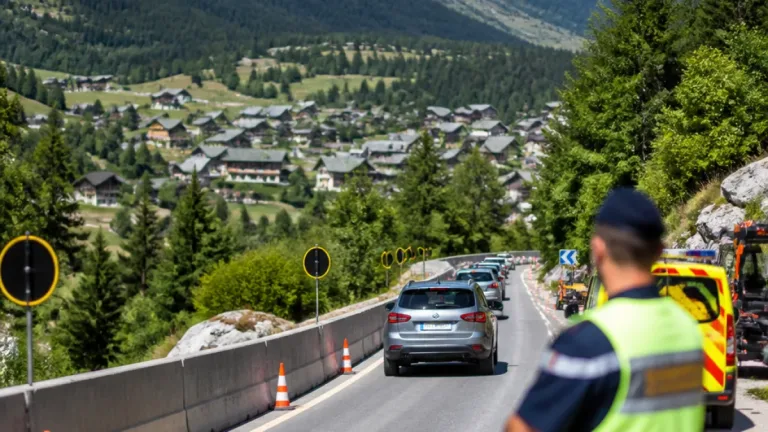 La RD 915 rouvre mercredi matin: accès régulé vers Le Planay et Pralognan-la-Vanoise