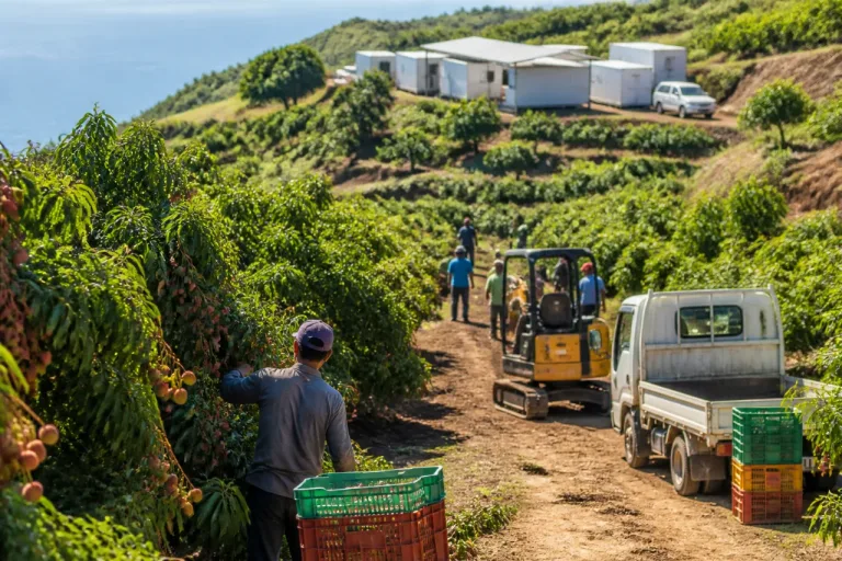 La Réunion teste l'accueil de saisonniers étrangers pour pallier la pénurie dans les champs