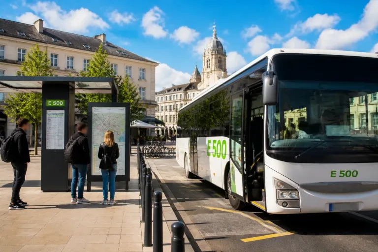 La Roche-sur-Yon : la ligne de car Challans–La Roche prend le nom officiel E 500
