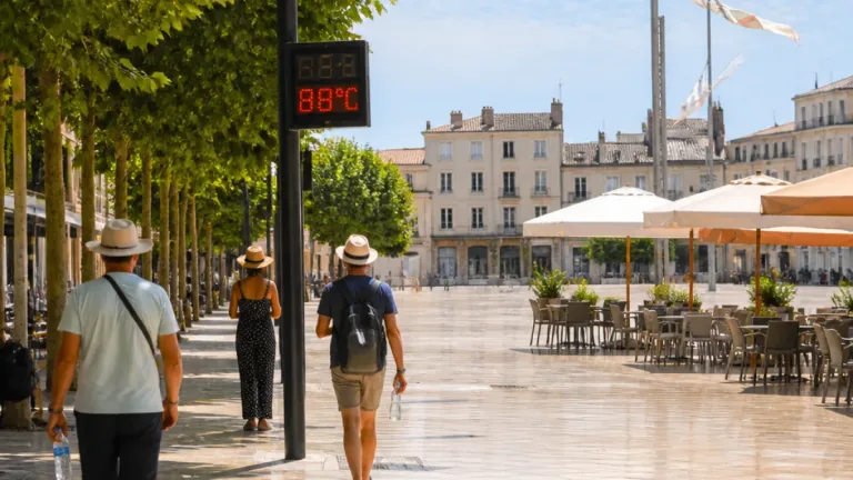 La Roche-sur-Yon : un dimanche très chaud, jusqu’à 35 °C sous un voile de nuages