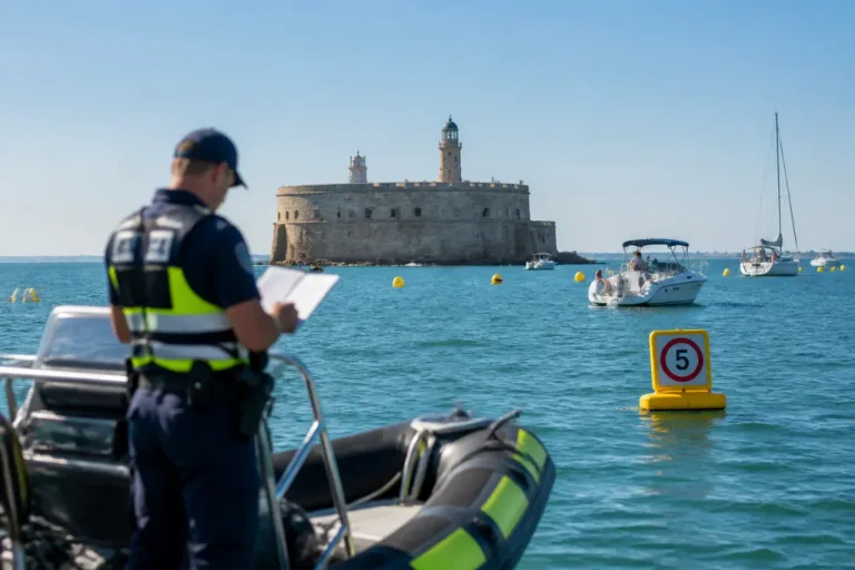 La Rochelle : la brigade nautique serre la vis dans la baie cet été