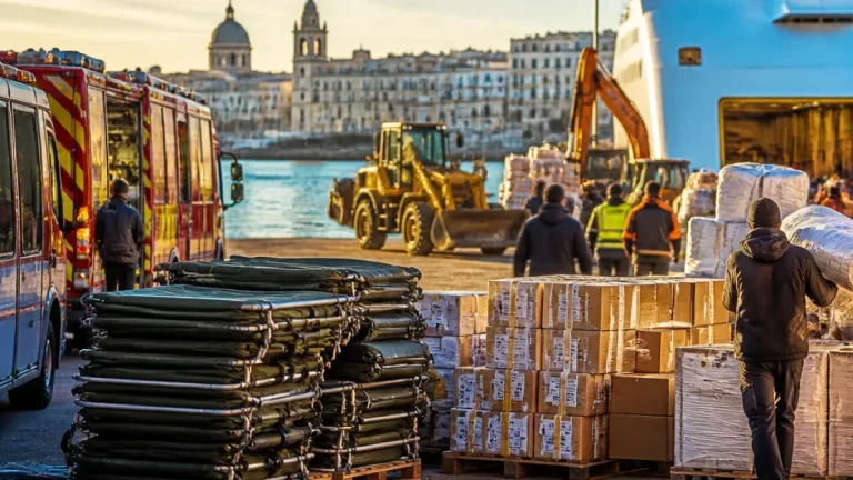 La Rochelle mobilise des moyens humains et matériels pour soutenir la Gironde