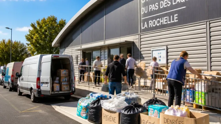 La Rochelle organise collectes et renforts médicaux pour les sinistrés des incendies en Gironde