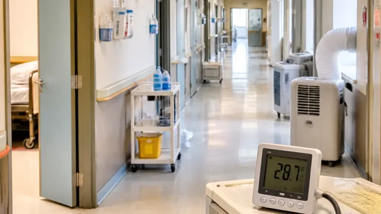La Rochelle : tensions à l'hôpital Saint‑Louis face à l'absence de rafraîchissement efficace