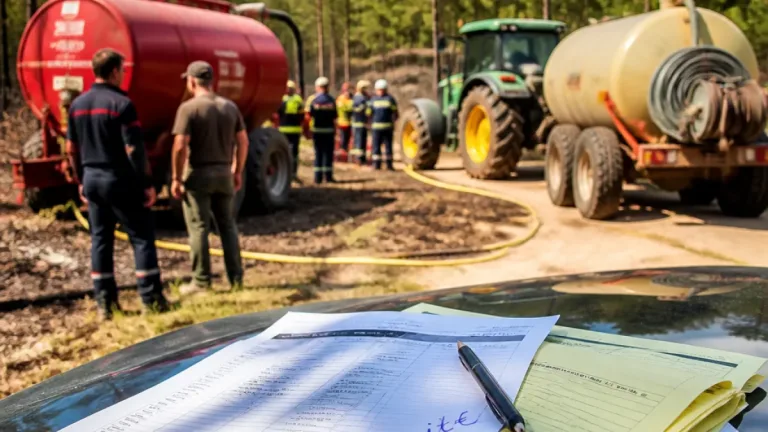La Seine‑et‑Marne consacre 70 000 € aux agriculteurs mobilisés durant l’incendie de Fontainebleau