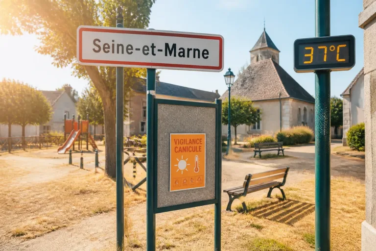 La Seine‑et‑Marne placée en vigilance orange : retour d’un épisode caniculaire dès ce 7 juillet