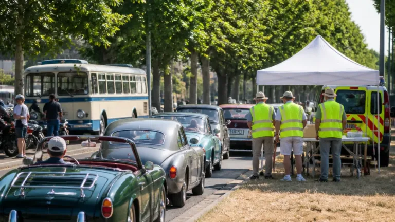 La Traversée d'Orléans reprend la route dimanche : 150 véhicules anciens attendus