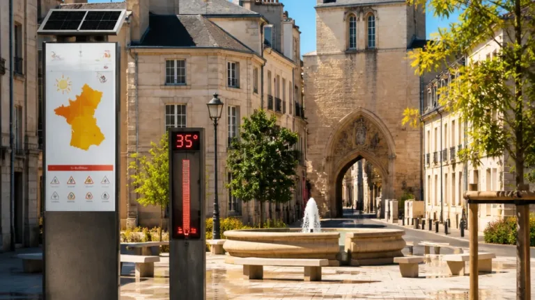 La Vienne placée en vigilance orange canicule : températures attendues jusqu’à 35 °C
