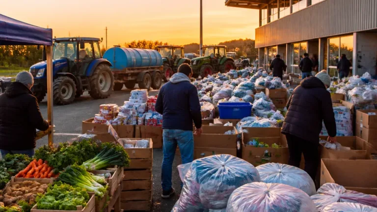 La Vienne se mobilise : points de collecte, maraîchers et soutien aux agriculteurs de Gironde