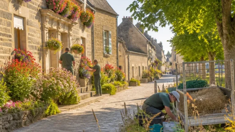 La Vraie-Croix en lice pour un prix européen du fleurissement : un petit village très observé