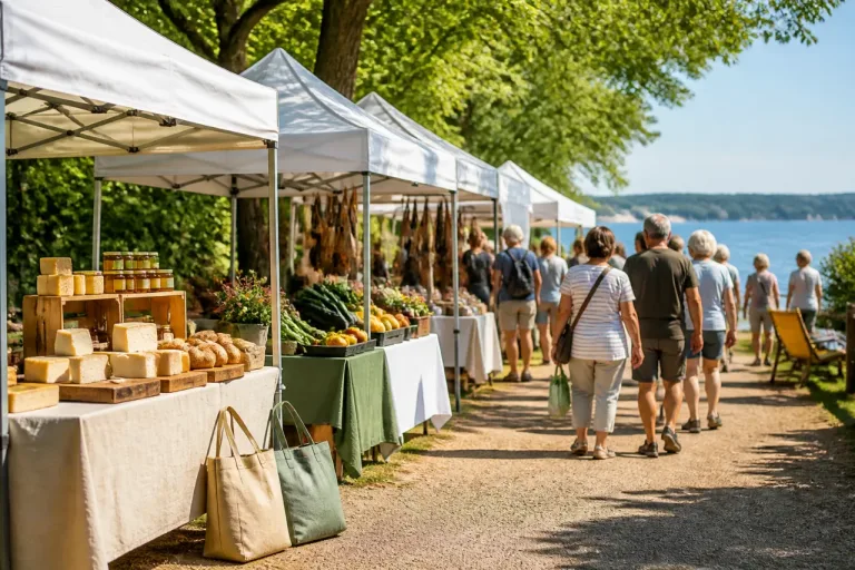 Lac de Madine: retour du Petit Marché des producteurs chaque dimanche de l’été