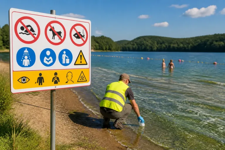 Lac de Rabodanges: la baignade rouvre, vigilance maintenue face aux cyanobactéries