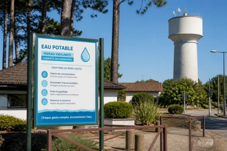 Landes: eau potable en « vigilance » dès ce 29 juin, sobriété recommandée