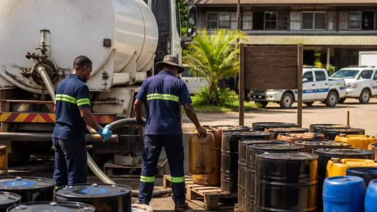 Le carburant saisi aux orpailleurs réaffecté aux communes de Guyane