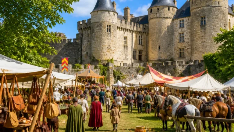 Le château de La Roche-Courbon replonge le public dans l’ambiance médiévale le 19 juillet