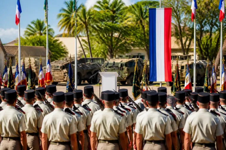 Le colonel Jean‑François Varry prend la tête du 2e RPIMa à Pierrefonds