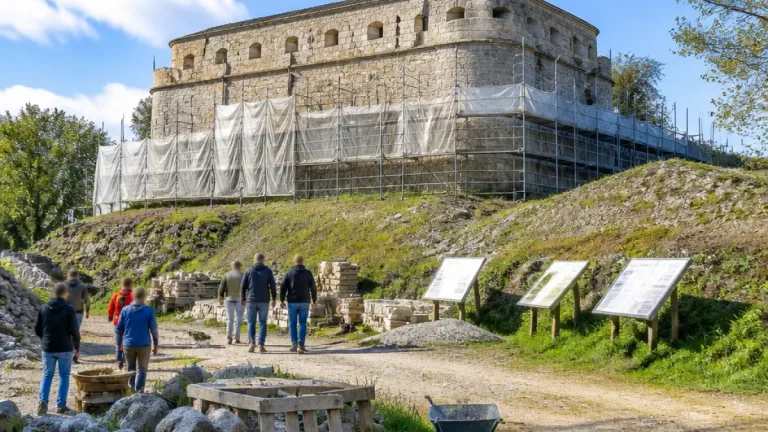 Le fort de la Pointe de diamant (Saint-Ciergues) retenu par le Loto du patrimoine