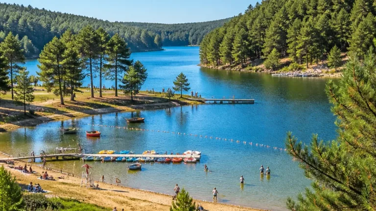 Le lac de Laprade-Basse, refuge de fraîcheur et terrain de jeu des pêcheurs cet été