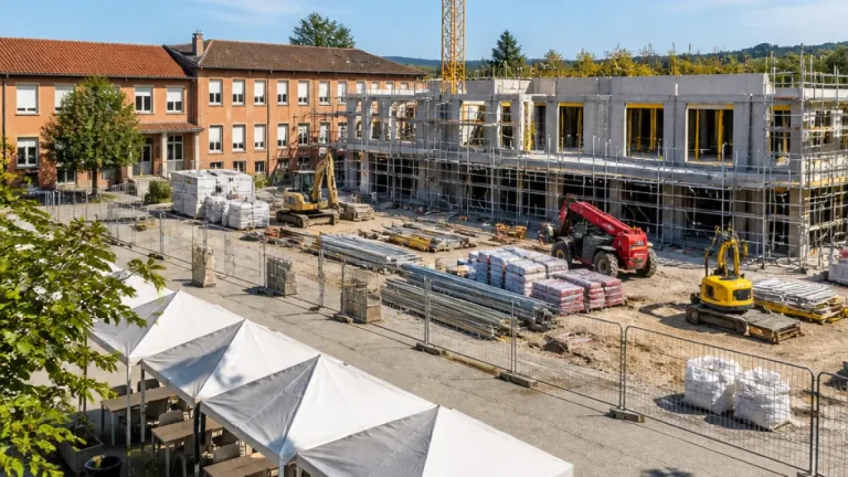 Le lycée Léon‑Blum (Villefranche‑de‑Lauragais) agrandi pour accueillir 1 080 élèves