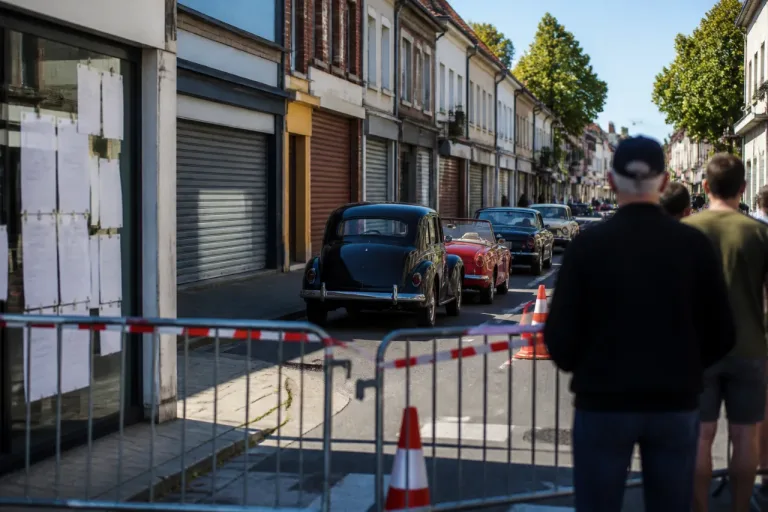 Le Mans : une rue d’Arnage fermée pendant Le Mans Classic, commerçants en colère