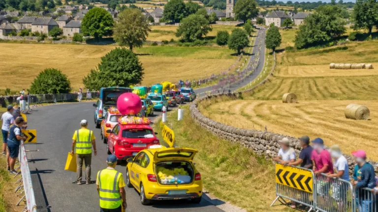 Le peloton du Tour de France traversera l’Aveyron… pendant 1,6 km, à Thérondels