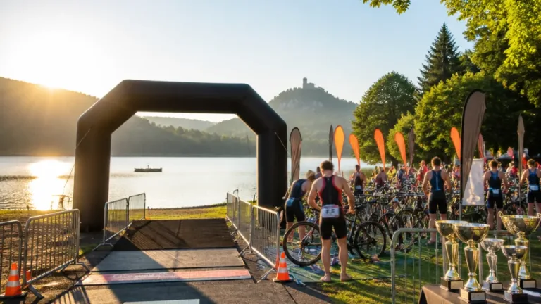 Le Puy-en-Velay : moisson de podiums au Triathlon du Lac du Bouchet