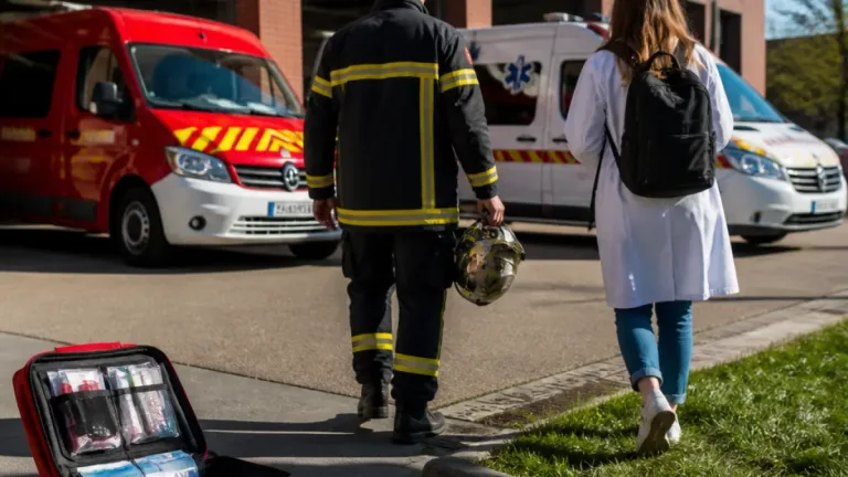 Le SDIS 31 accueille son premier infirmier aspirant, un statut élargi aux étudiants en soins infirmiers