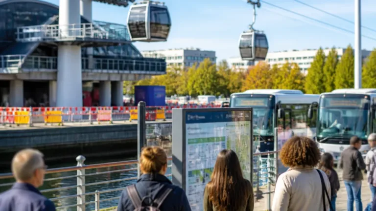 Le téléphérique C1 à l’arrêt du 3 au 13 août : bus de substitution et alternatives pour les usagers