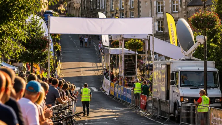 Le Tour du Limousin place Dun‑le‑Palestel sous les projecteurs pour sa première étape