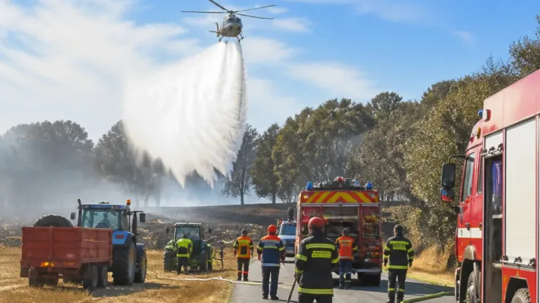 Lenax : un feu de végétation maîtrisé après 15 largages, près de 3 hectares brûlés