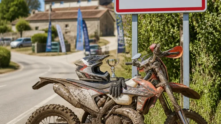 Léo Joyon, de Saint‑Hilaire‑la‑Plaine, vice‑champion du monde junior d'enduro