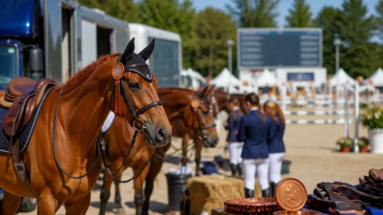 Les Écuries de Jam d'Is-sur-Tille décrochent le bronze en hunter à Lamotte-Beuvron
