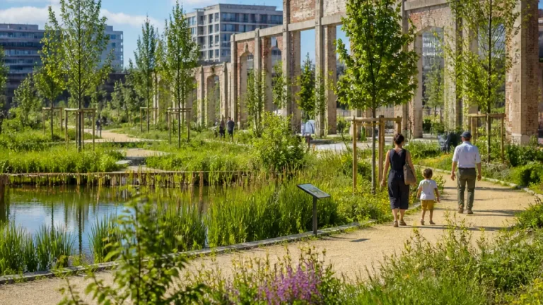 Les Hauts-de-Seine lancent un grand plan nature et inaugurent le Jardin des Papeteries à Nanterre