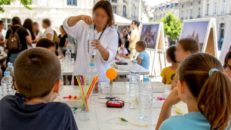Les Petits Débrouillards apportent la science « en bas de chez toi » dans plusieurs quartiers de Niort