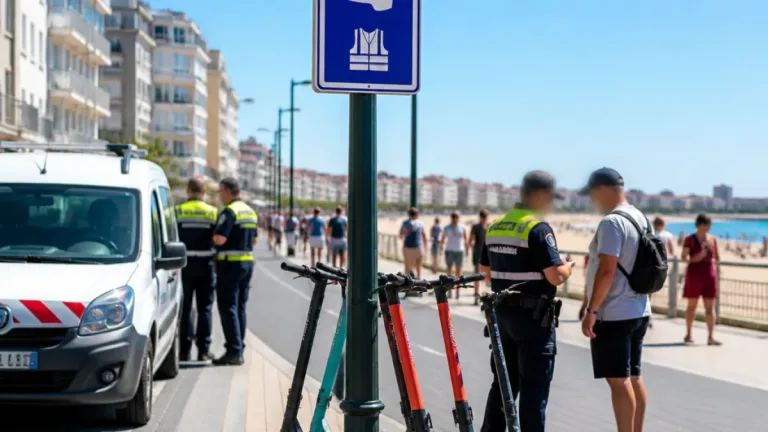Les Sables-d'Olonne : la Vendée pourrait suivre la piste nationale sur casque et gilet pour trottinettes