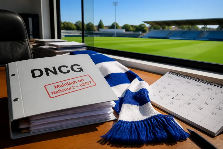 Les Sables Vendée Football confirmés en National 2 après revirement de la DNCG