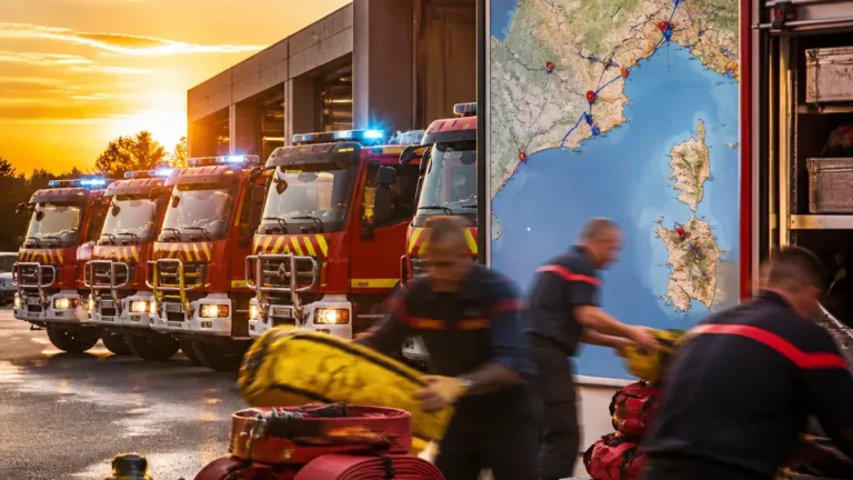 Les sapeurs‑pompiers du Gard mobilisés sur plusieurs feux en France et à l'étranger