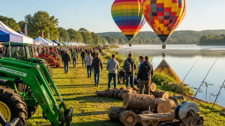 Les Tractoriales retrouvent le lac de Caussade ce week‑end pour deux jours de fête rurale