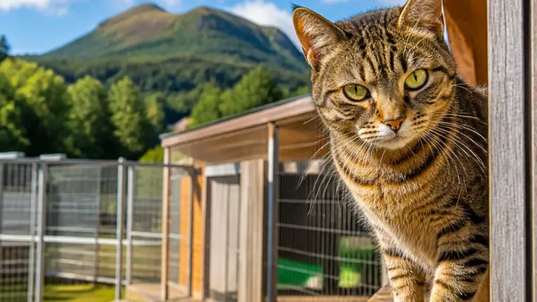 Lilly, chatte de 3 ans, cherche un foyer stable au refuge APA du Puy‑de‑Dôme