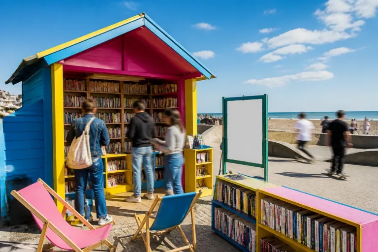 Lire à la plage : Dieppe accueille la 20e édition avec cabane, animations et 1 000 livres