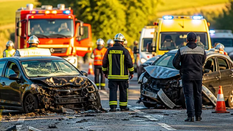 Locmélar : un homme de 27 ans tué dans un choc frontal, un second blessé transporté à Brest