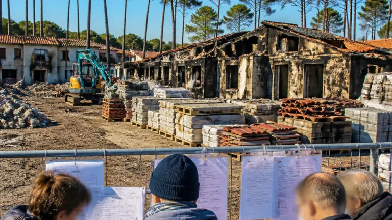Logement : un projet de loi pour reconstruire plus vite les maisons détruites en Gironde