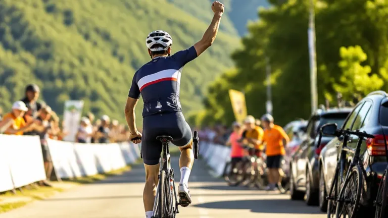 Louis Egraz s'impose devant 300 cyclistes lors de la Cyclo du Tour des Alpes-Maritimes à Levens