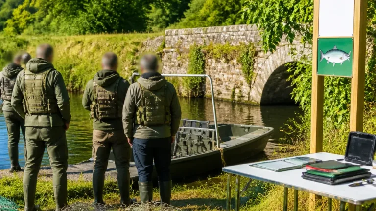 Lutte contre le braconnage : l’OFB mène quatre opérations sur les fleuves du Trégor