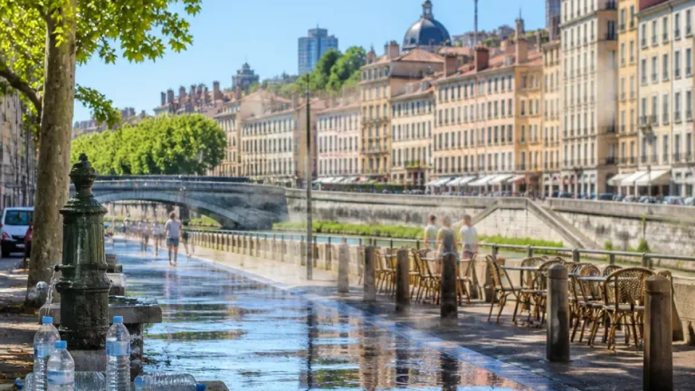 Lyon : canicule persistante lundi 10 août, vigilance orange dans le Rhône