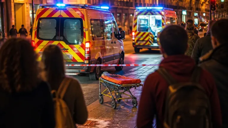 Lyon : un homme blessé au couteau lors d’un vol à la Guillotière, un suspect arrêté