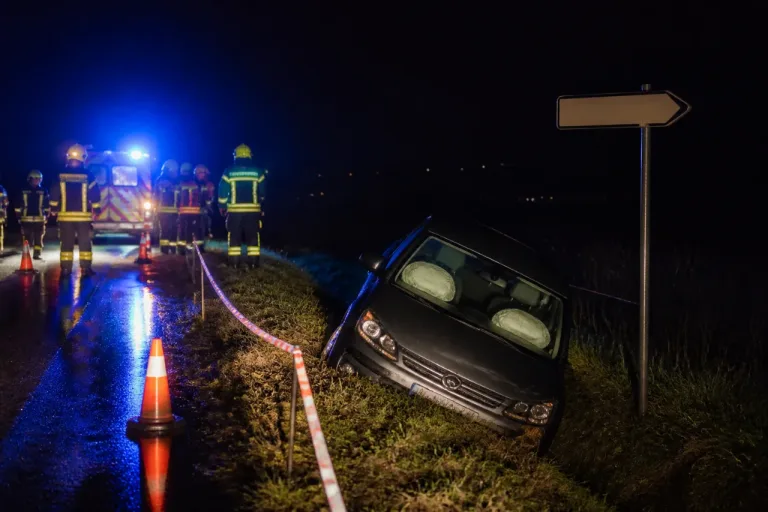 Malauzat : une automobiliste grièvement blessée après une sortie de route de nuit