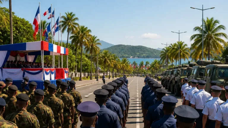 Mamoudzou : 540 militaires et agents défilent pour le 14‑Juillet, aucun feu d'artifice