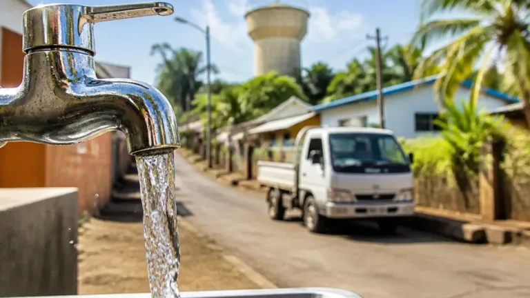 Mamoudzou : l'eau du robinet redevient consommable sans ébullition depuis le 19 juillet